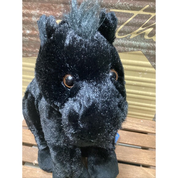 Webkinz Adopt A Pet By Gantz Black Stallion #HM145 Includes Sealed Code - Picture 3 of 13